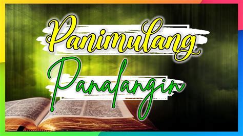 panalangin bago mag flag ceremony|Panimulang Panalangin with Voice Over .